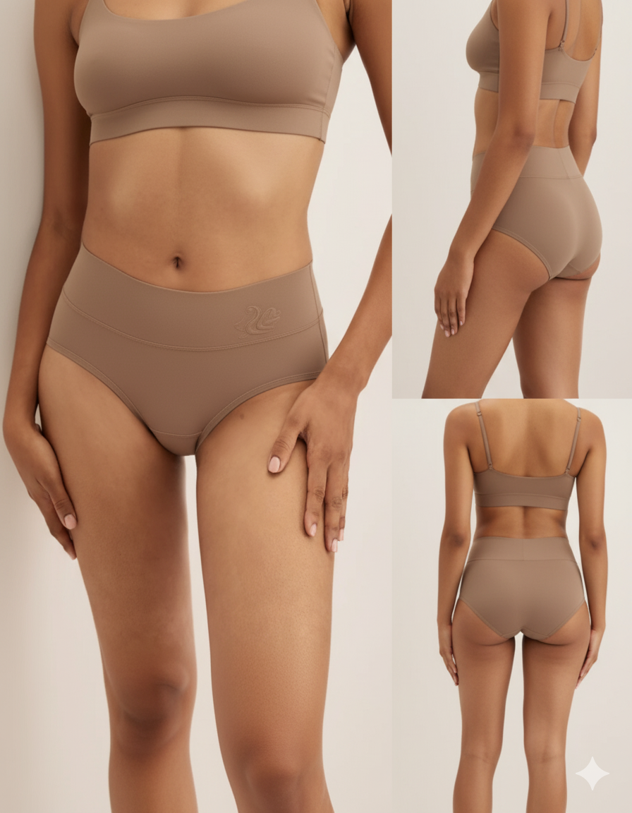 High Waist Women's Panties Body Shaper Underwear